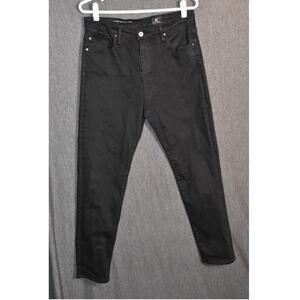 Adriano Goldshmied Women's 30R Black High Rise Stevie Ankle Denim Jeans